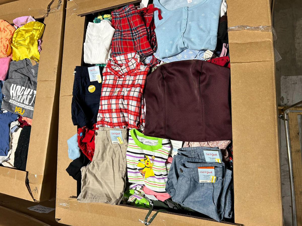 Target Mixed Apparel Pallets 1000 Pieces