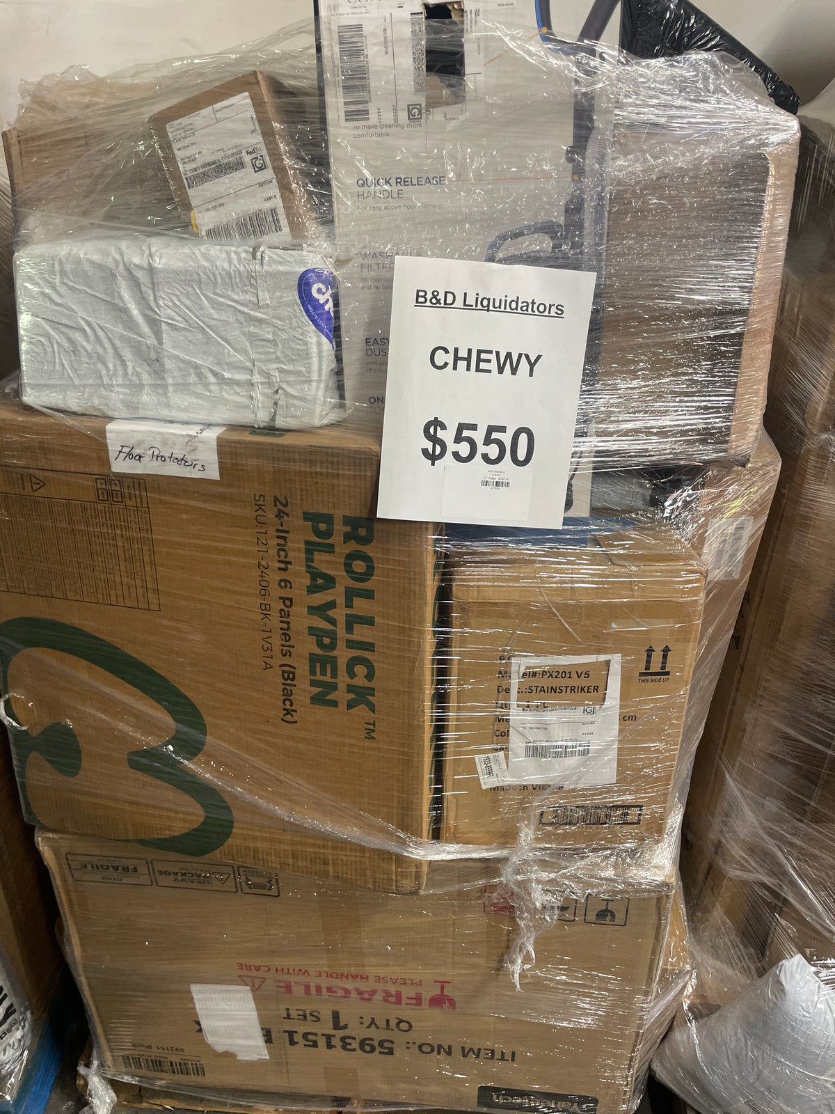CHEWY Pet Pallets