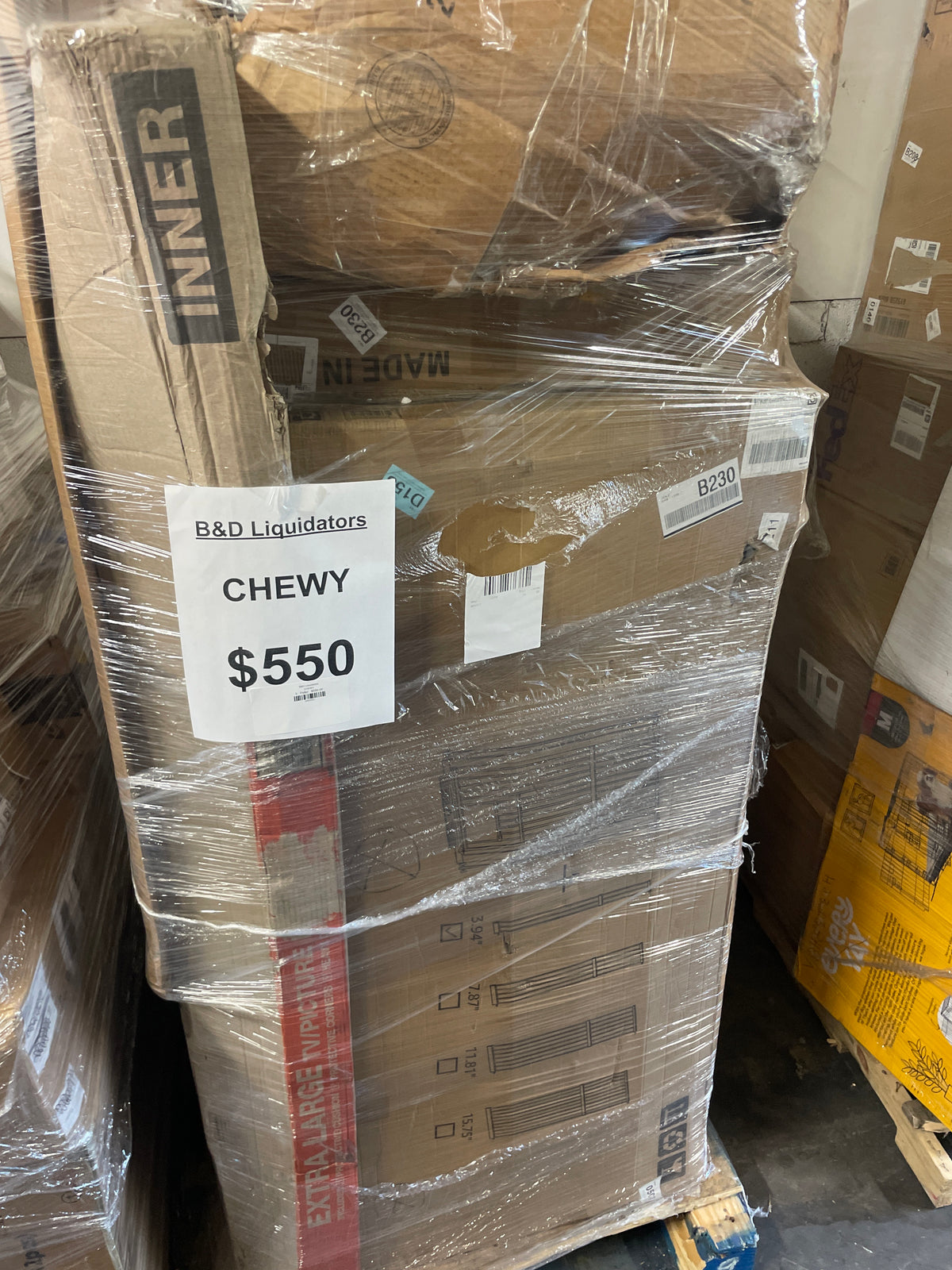 CHEWY Pet Pallets