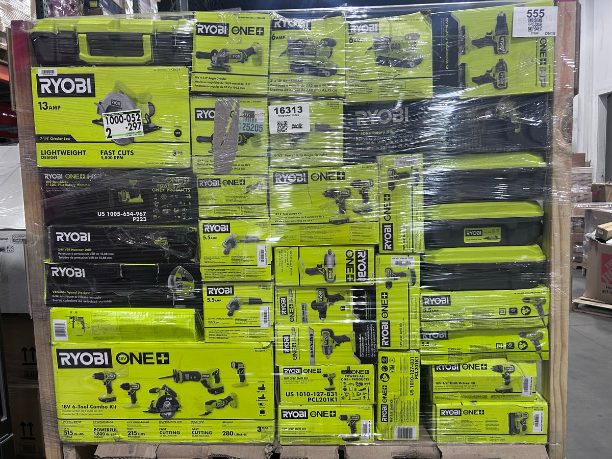 Ryobi Tool Pallets