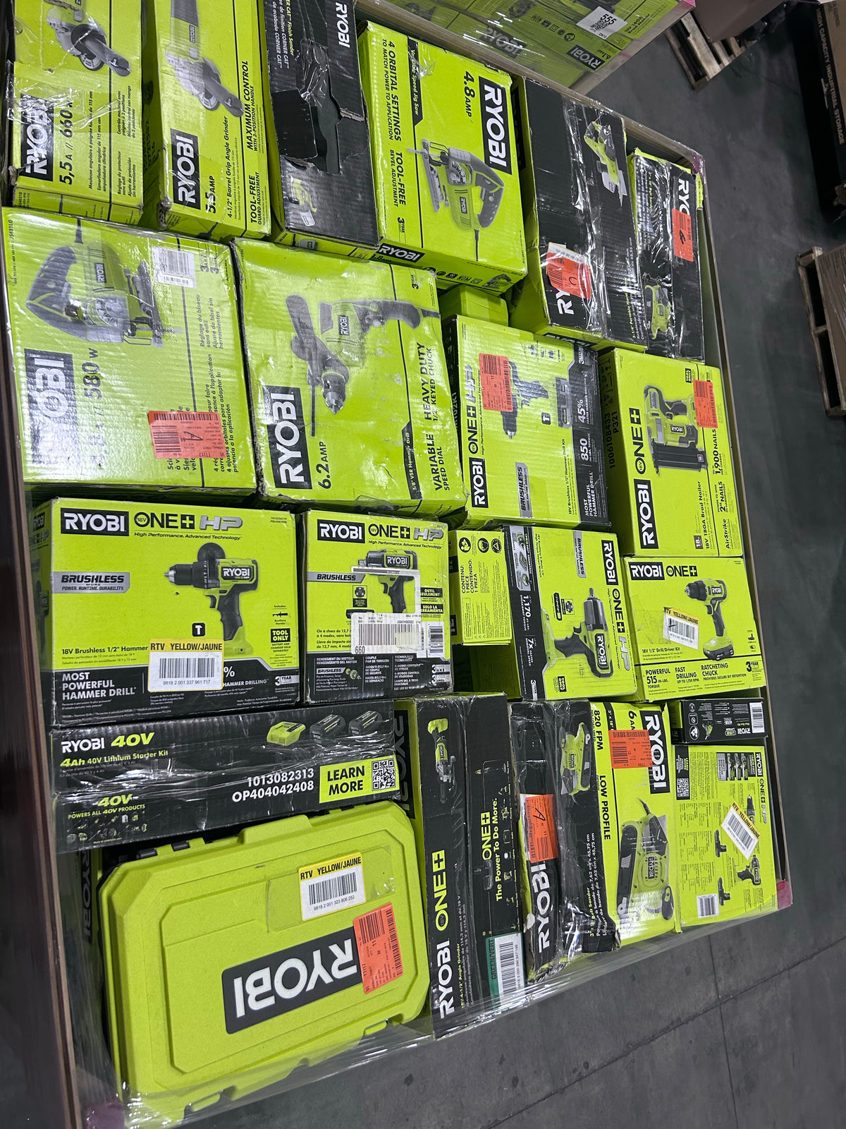 Ryobi Tool Pallets