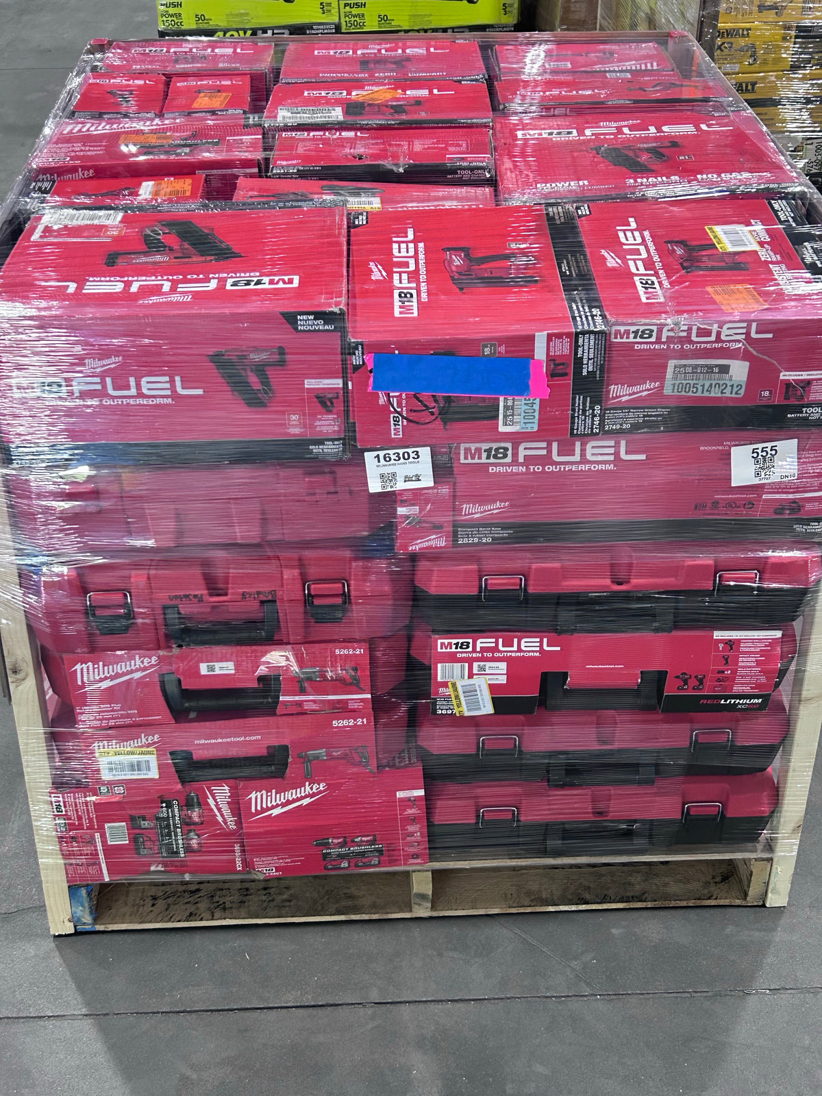 Milwaukee Tool Pallets