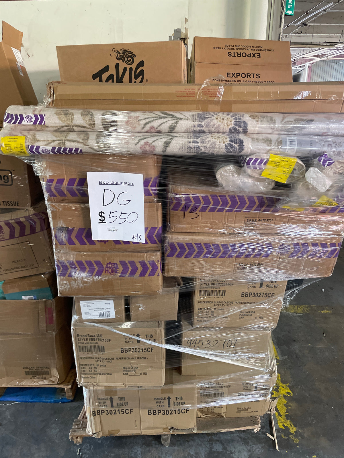 DG GM Pallets