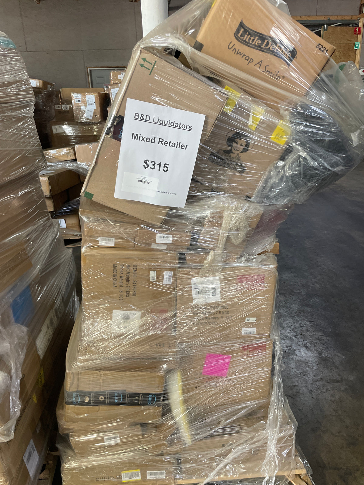Mixed Retailer Pallets