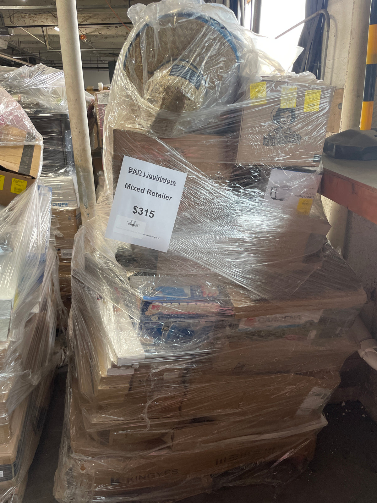 Mixed Retailer Pallets