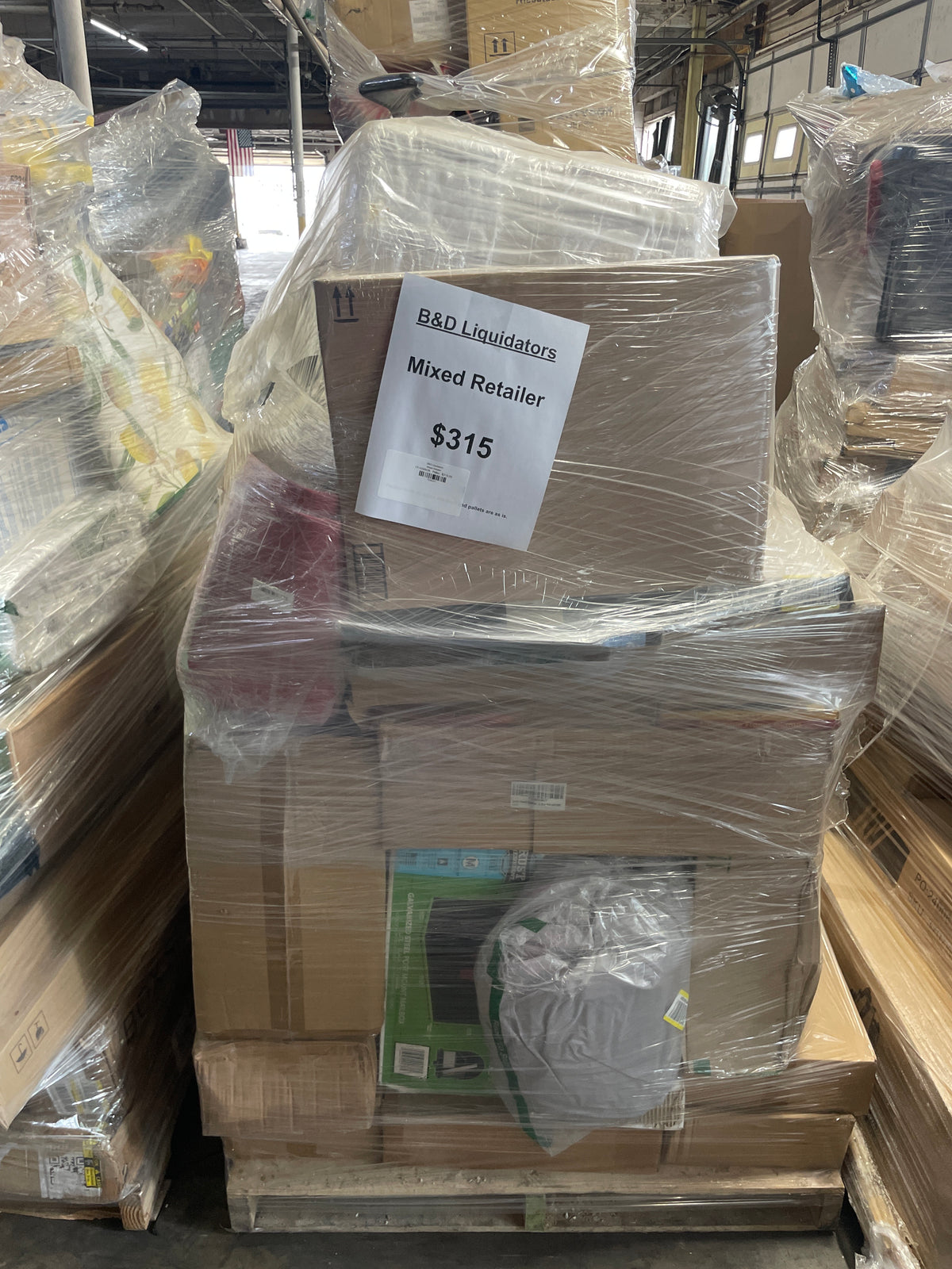 Mixed Retailer Pallets