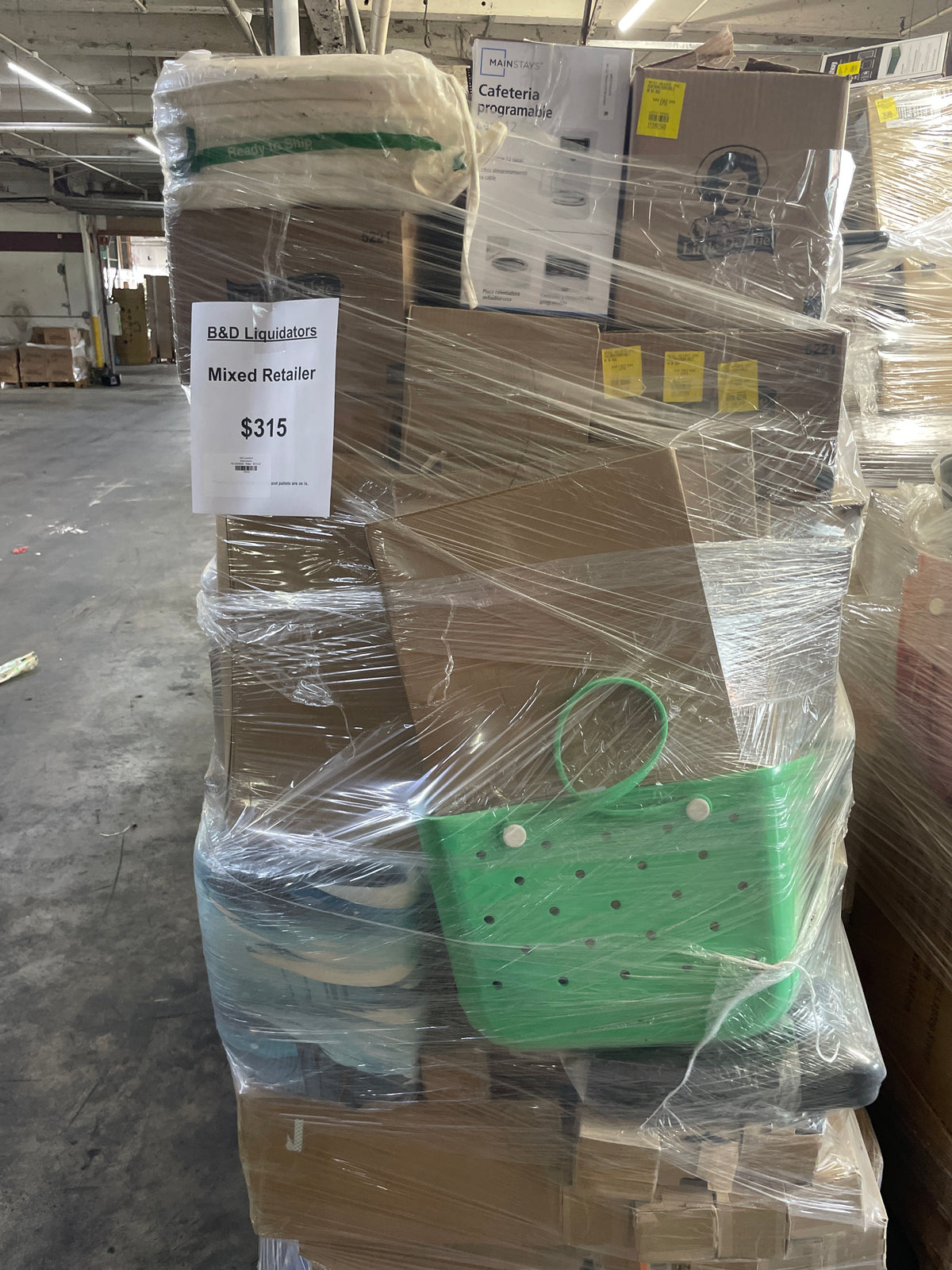 Mixed Retailer Pallets