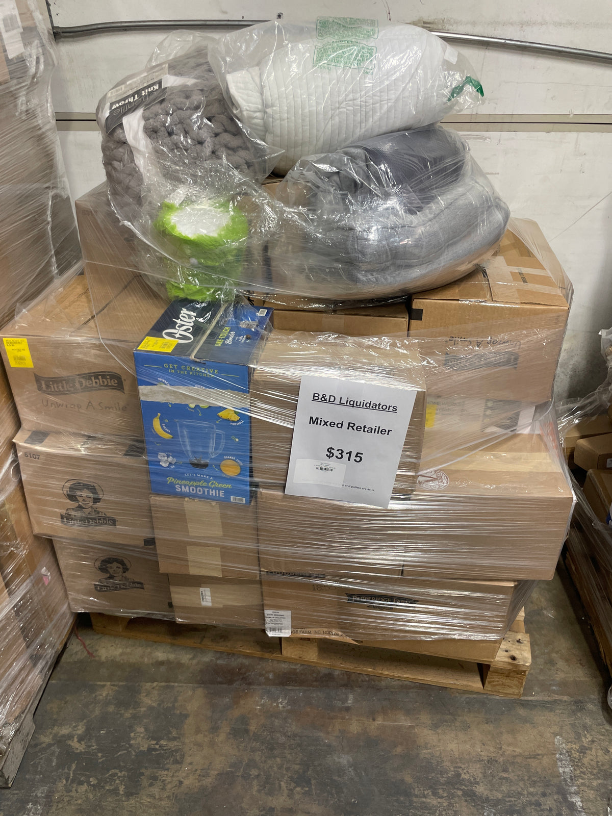 Mixed Retailer Pallets