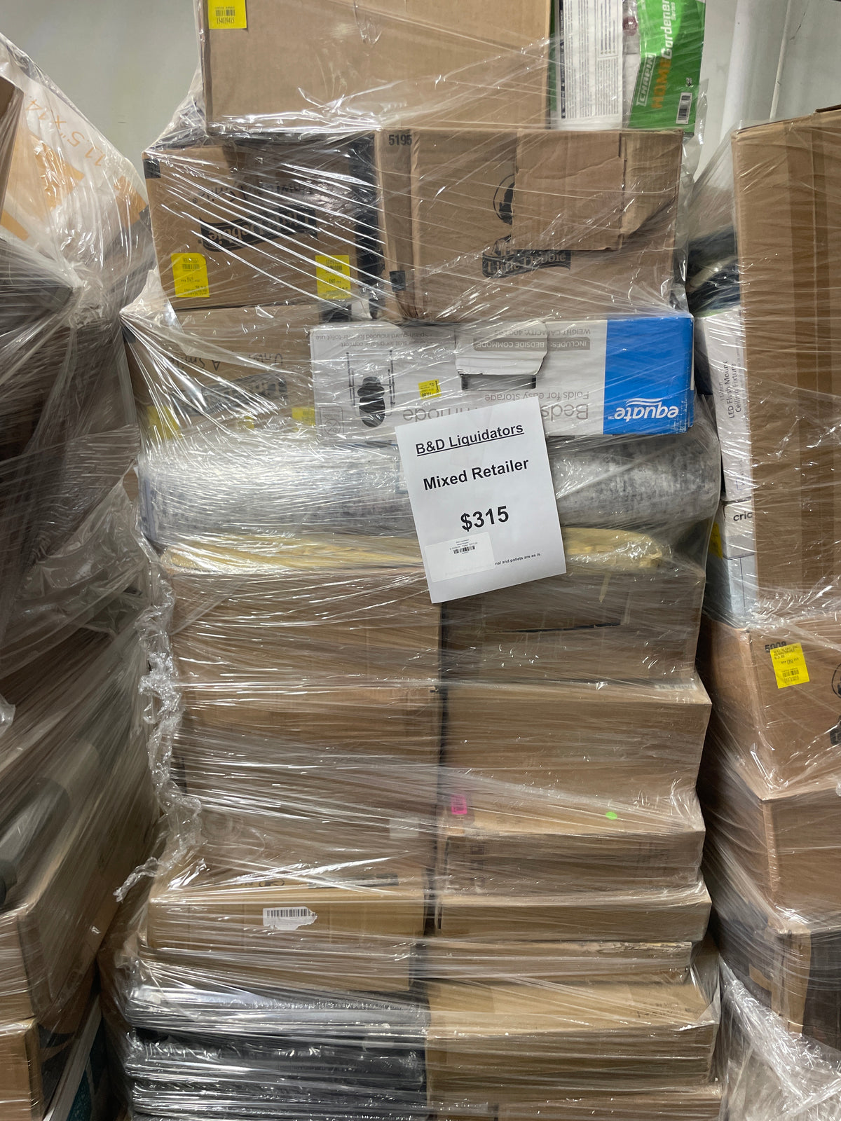 Mixed Retailer Pallets