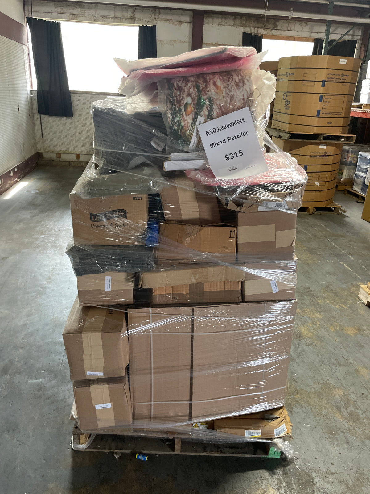 Mixed Retailer Pallets