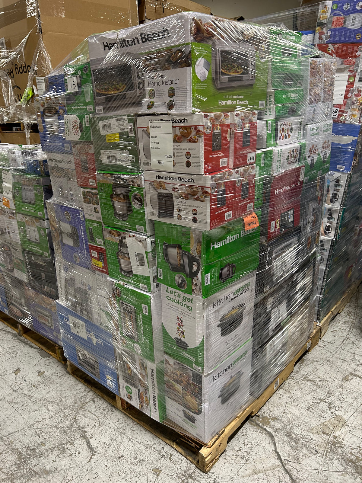 Hamilton Beach Appliance Pallets