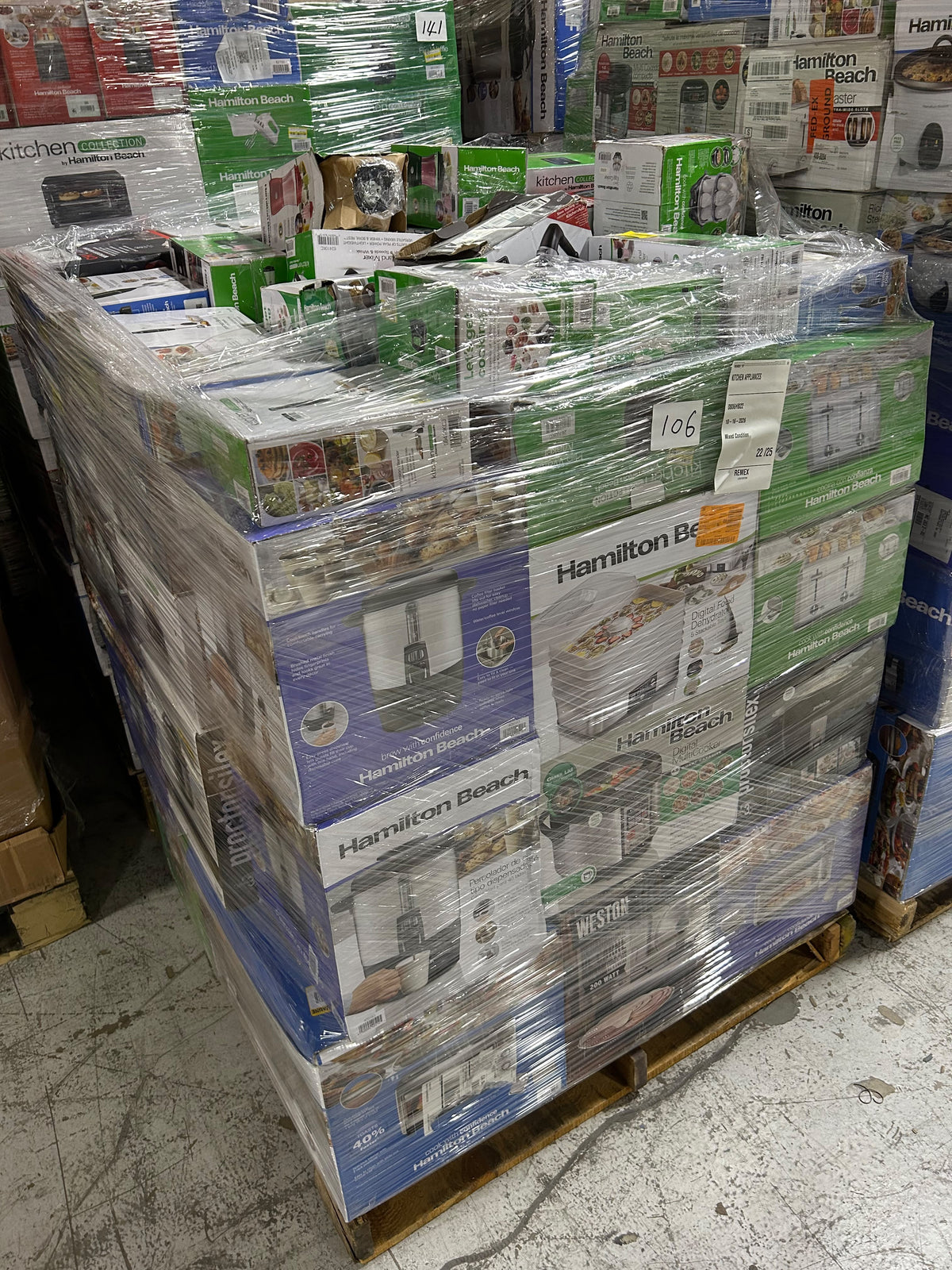 Hamilton Beach Appliance Pallets