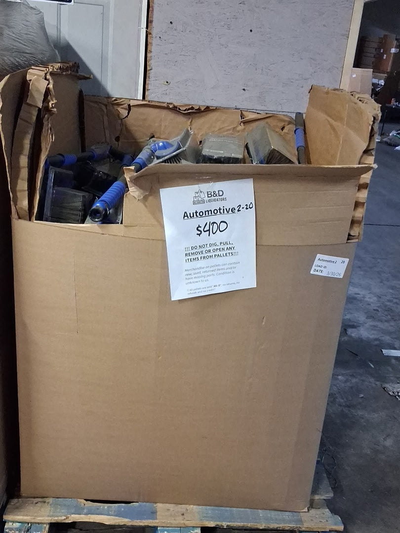 Automotive Retail Store GM Pallet