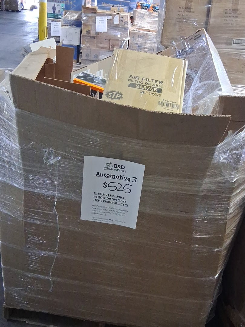Automotive Retail Store GM Pallet