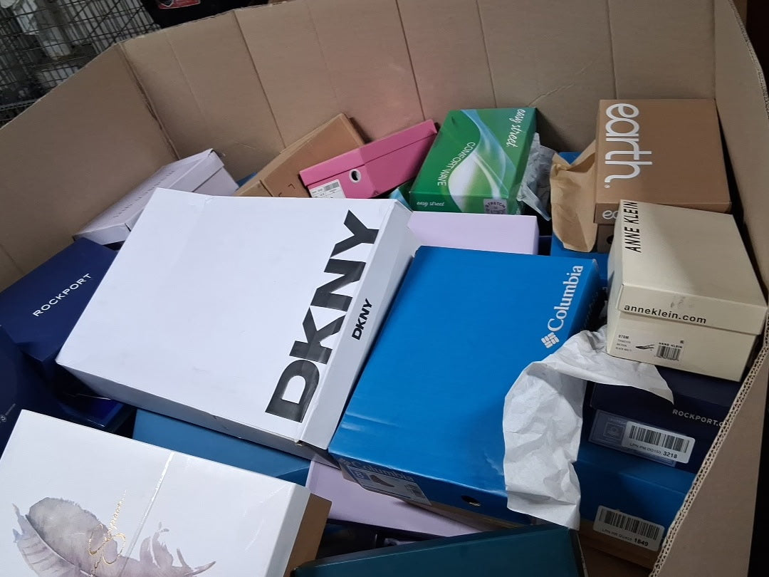 Premium Name Brand Boxed Shoes Pallet 100 Pairs