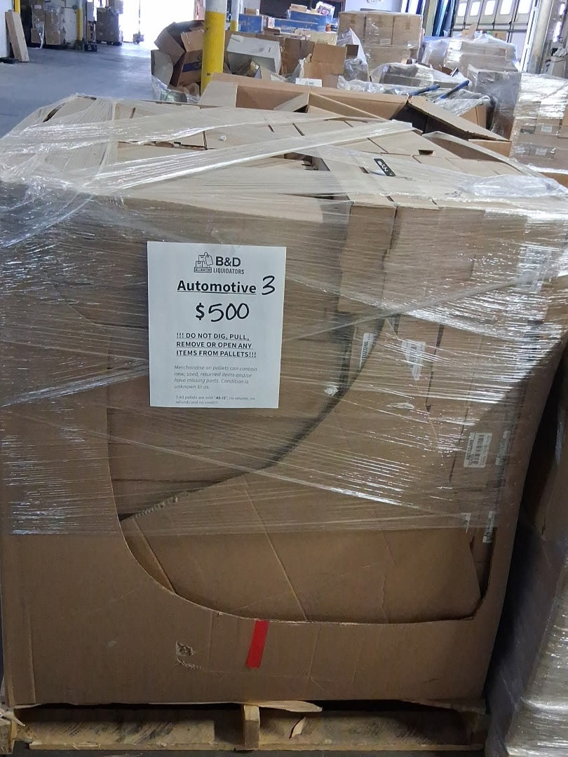 Automotive Retail Store GM Pallet
