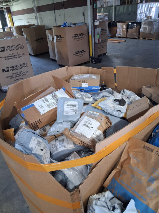 Return Mail Mixed Item Mystery package Pallets