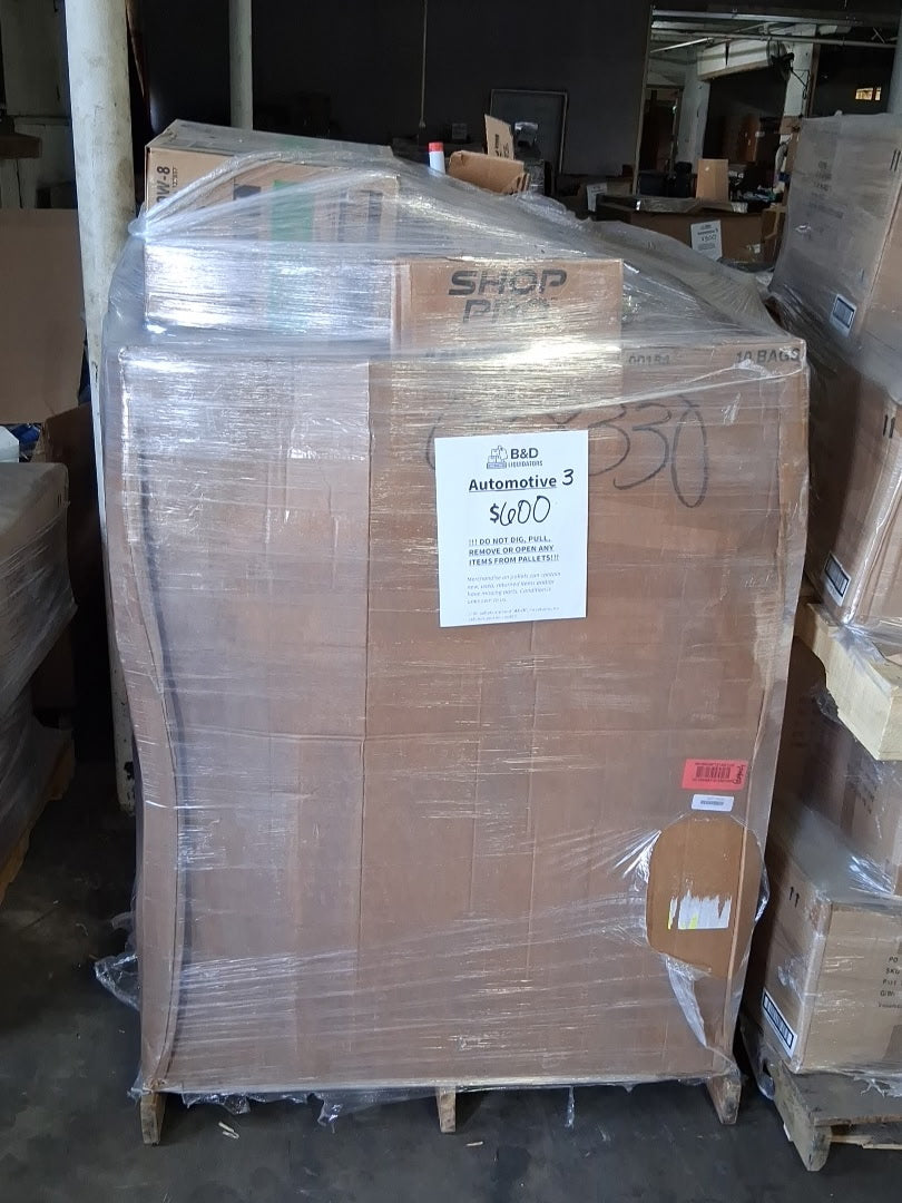 Automotive Retail Store GM Pallet