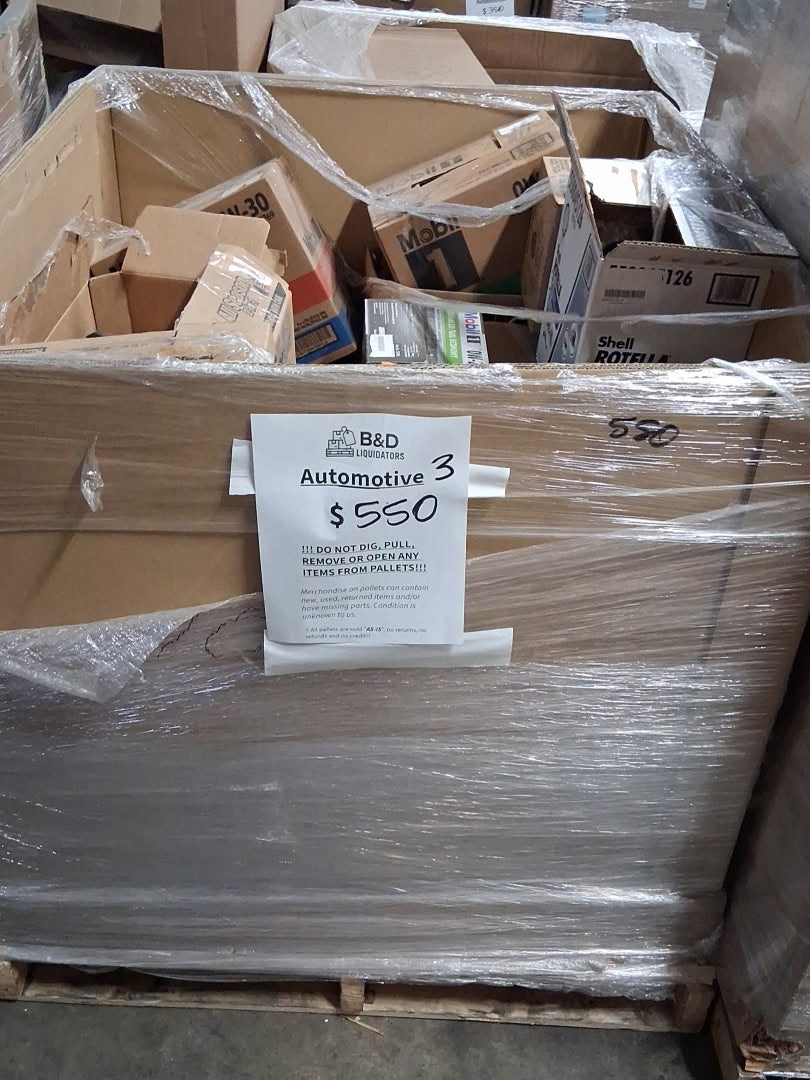 Automotive Retail Store GM Pallet
