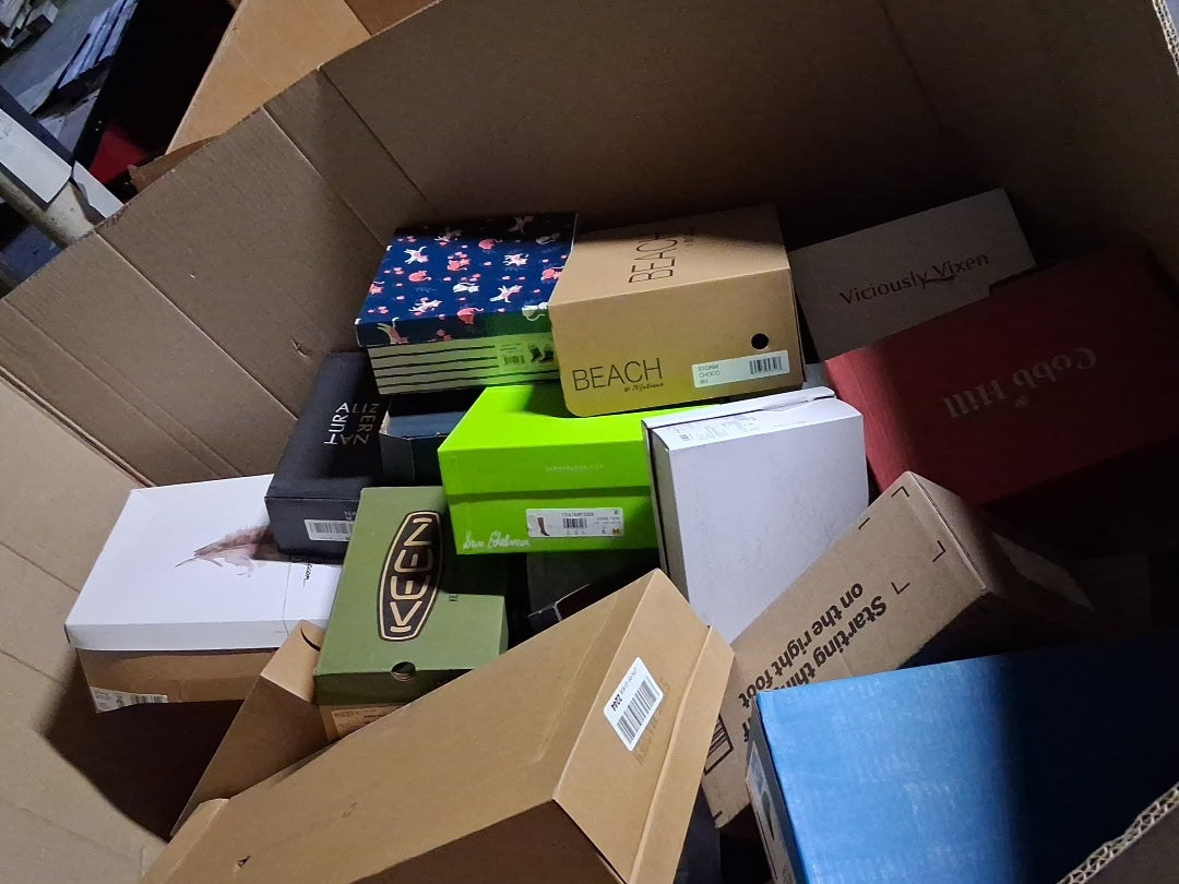 Premium Name Brand Boxed Shoes Pallet 100 Pairs