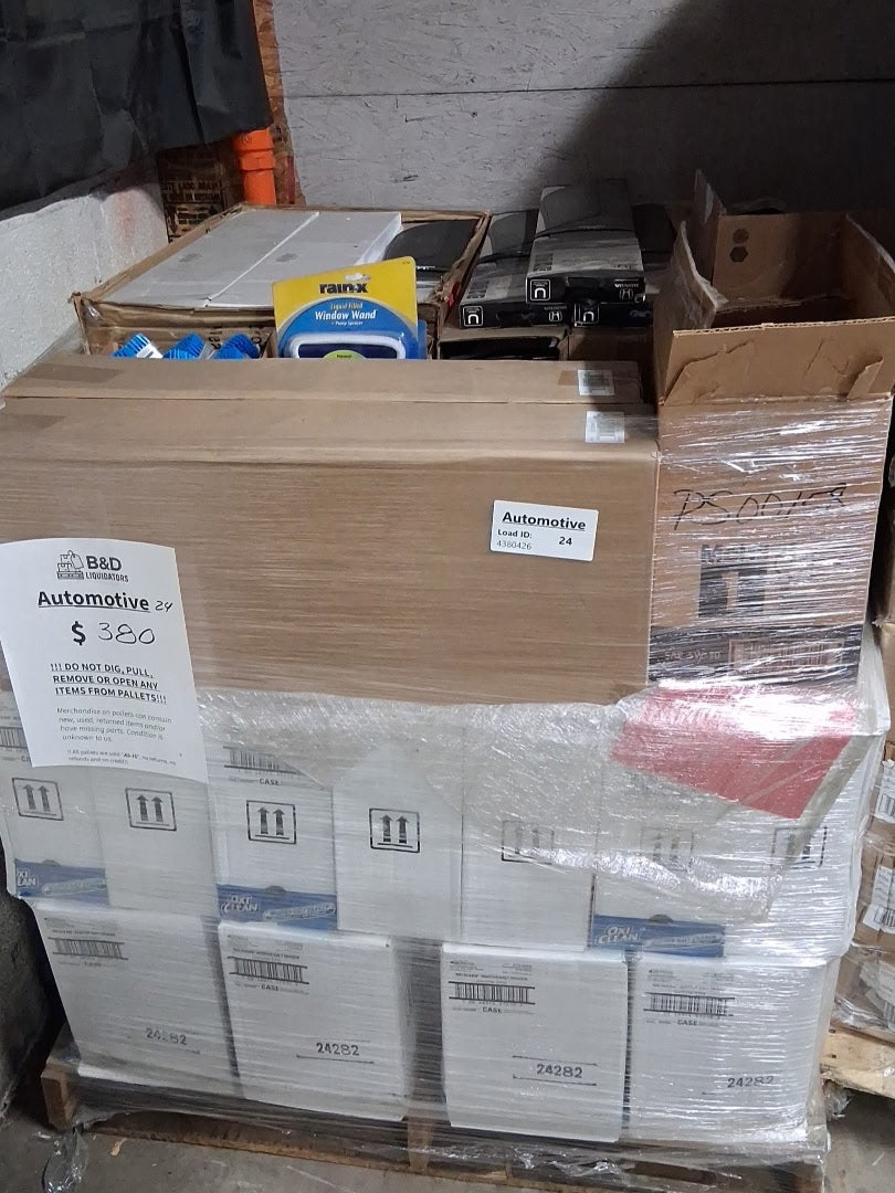 Automotive Retail Store GM Pallet
