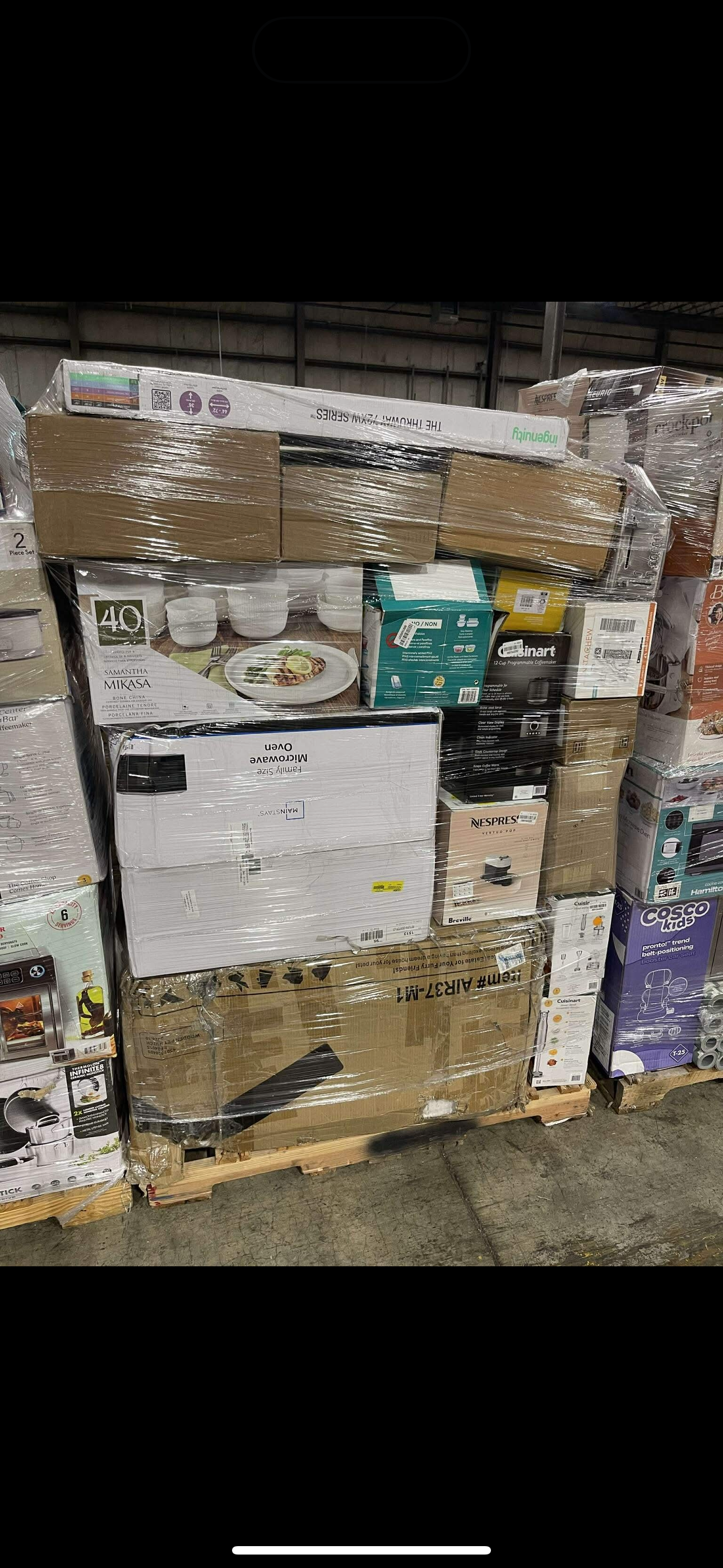 Home/Baby Mixed Retailer Pallets